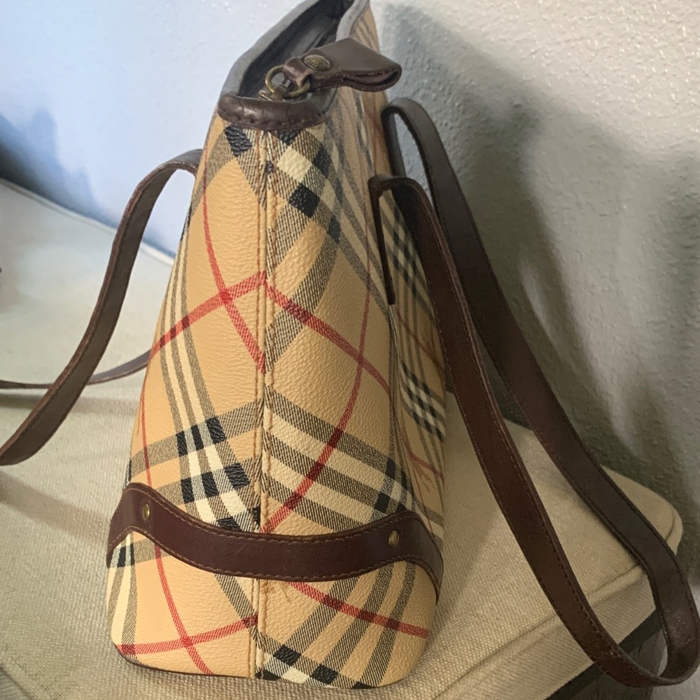 Vintage Burberry Shoulder Bag Nova Check with EKD print - Picture 4 of 16